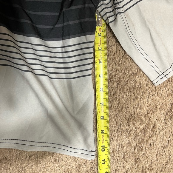 NWT O'Neill Catalina Avalon Board Shorts Swim Trunks DCH Brisbane Charcoal, 36 - Picture 4 of 5